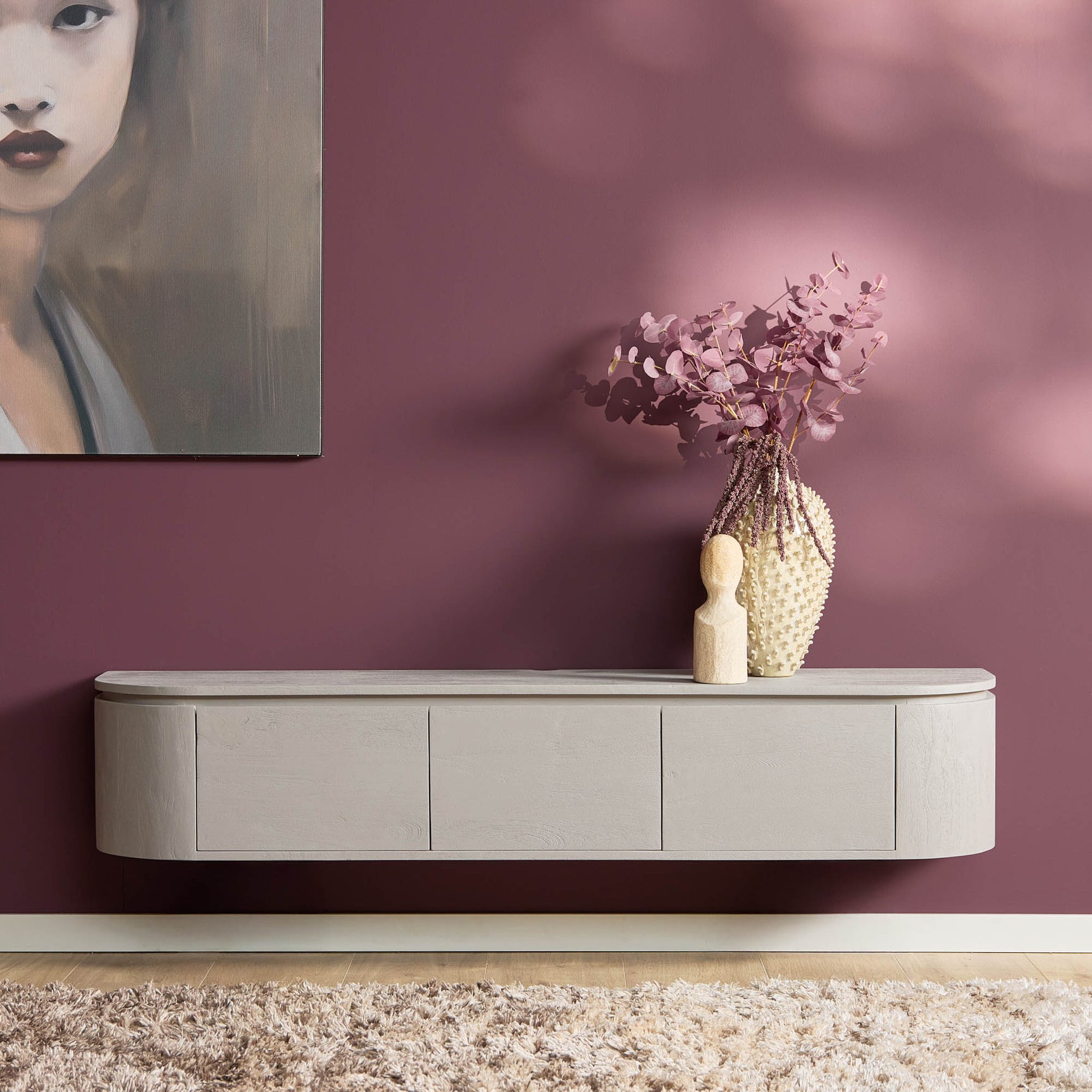 tv-meubel Excellent taupe | 160 cm