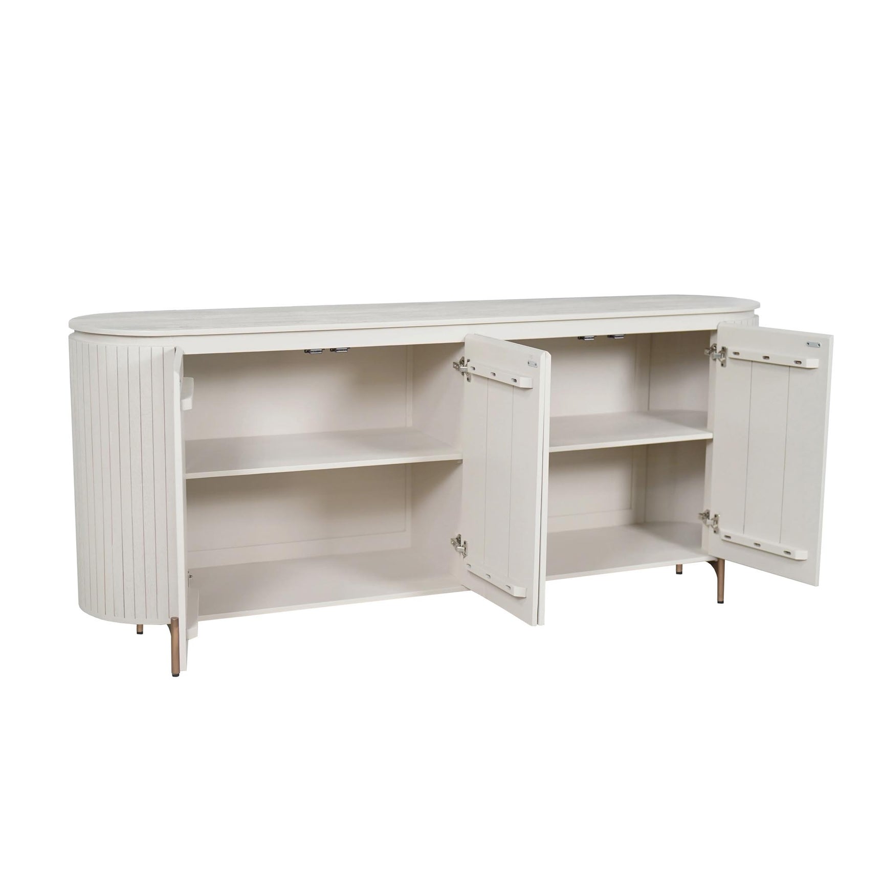 Dressoir Solana Zand Mangohout 210 cm