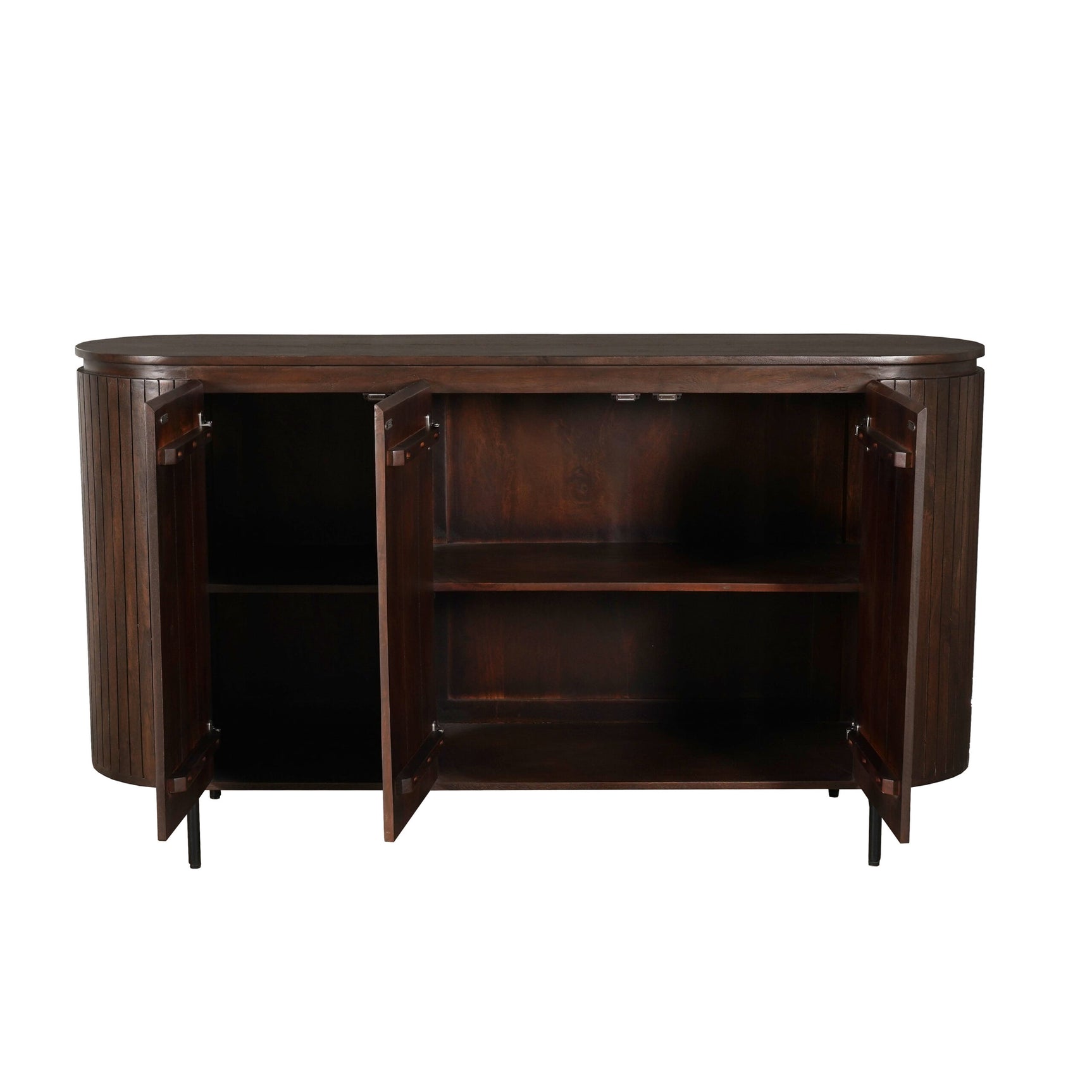 Dressoir Solana Bruin Mangohout 165 cm