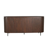 Dressoir Solana Bruin Mangohout 210 cm