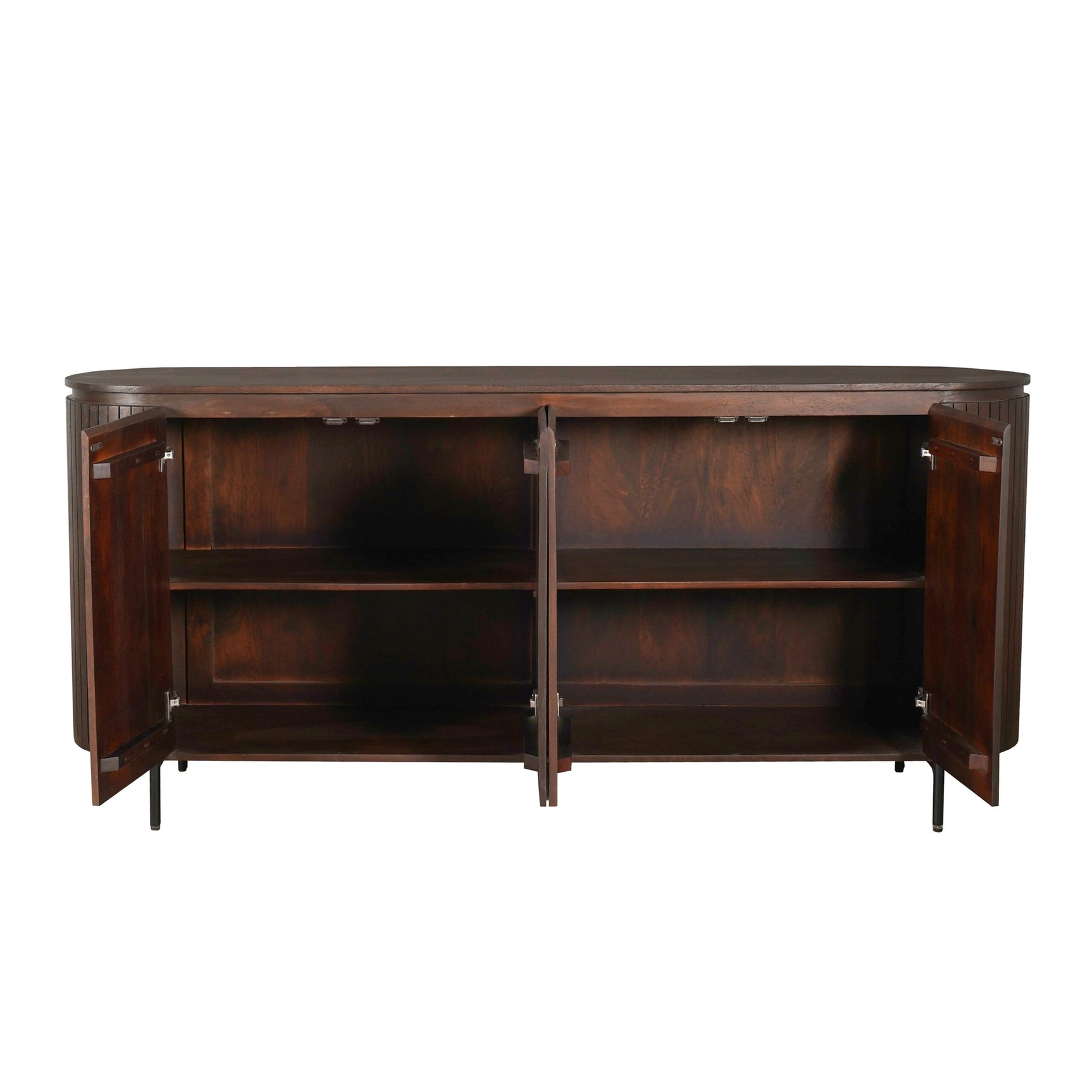 Dressoir Solana Bruin Mangohout 210 cm