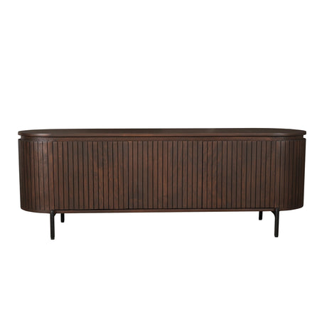 Tv-meubel Solana bruin mangohout 165 cm