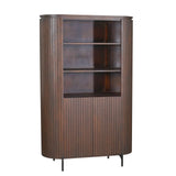 Wandkast Solana Bruin Mangohout 115 cm