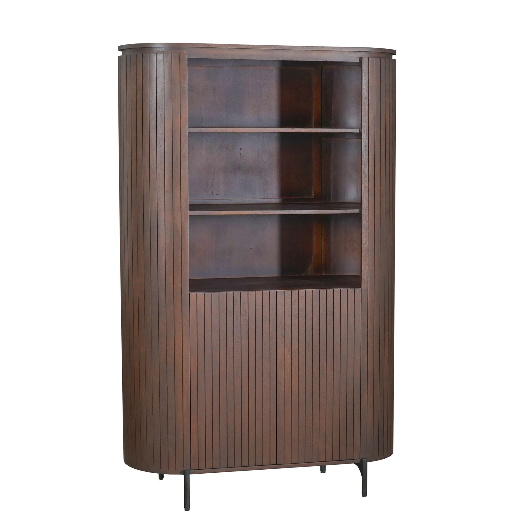 Wandkast Solana Bruin Mangohout 115 cm