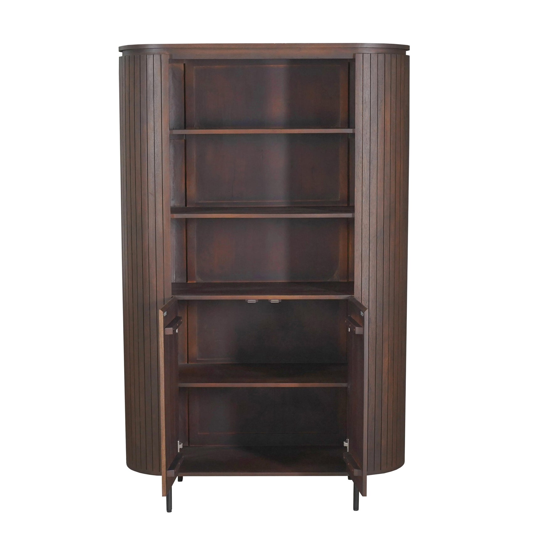 Wandkast Solana Bruin Mangohout 115 cm