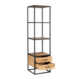 Boekenkast Dakota 2 lades | 55 cm