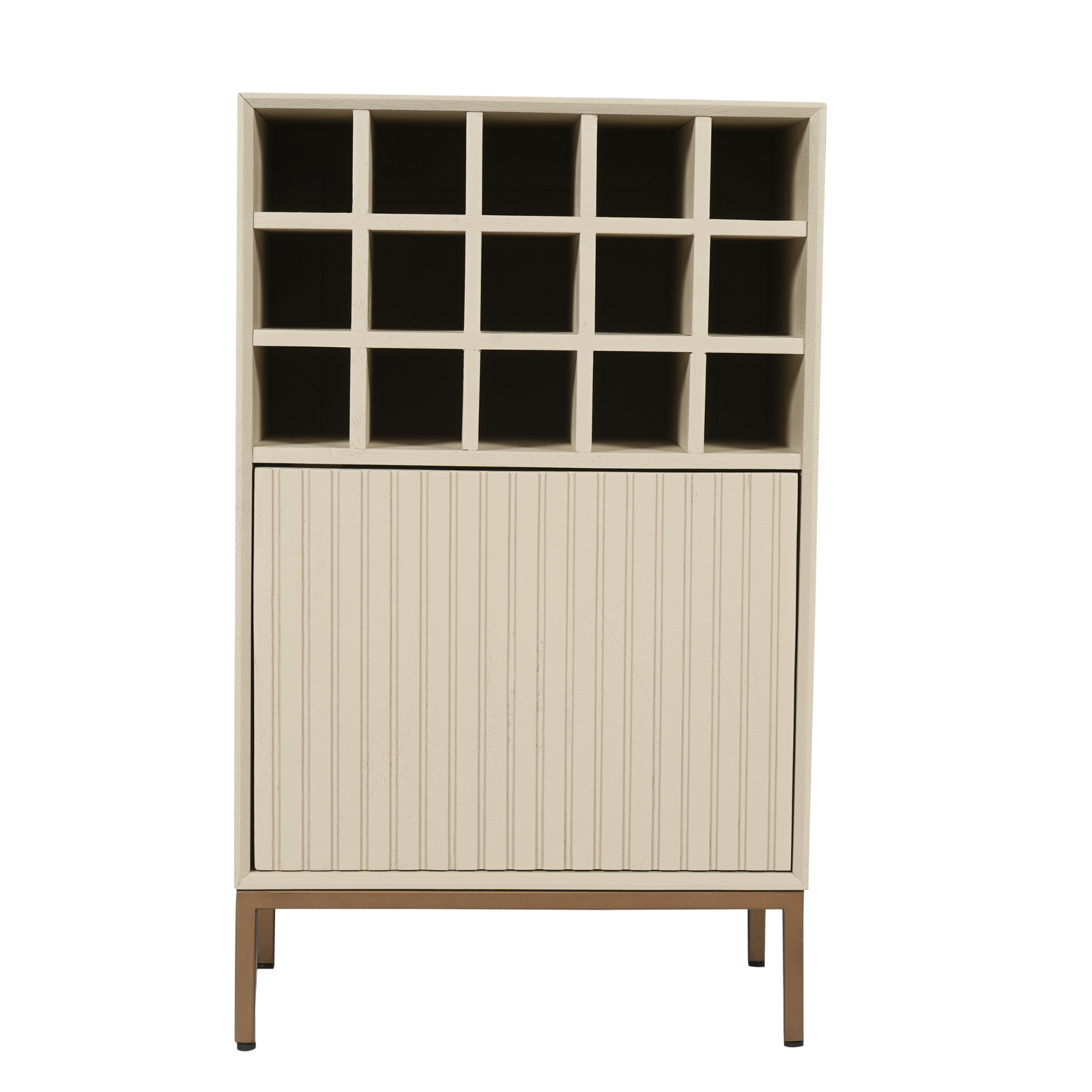 Wijnkast Madison zand | 55 cm