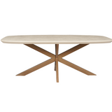 Eettafel Madison Zand | 280 cm | Deens Ovaal