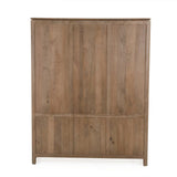 Vakkenkast XL Dallas Naturel Mangohout 160 cm
