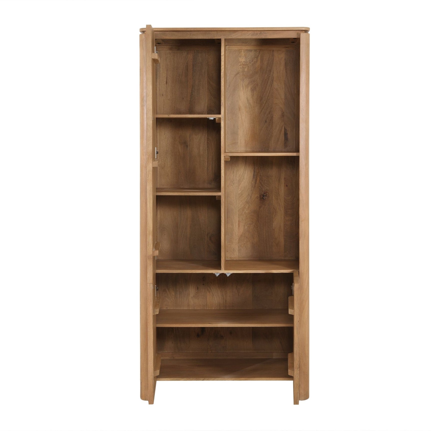 Vakkenkast Dallas Naturel Mangohout 90 cm