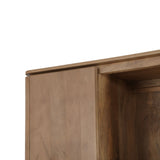 Vakkenkast Dallas Naturel Mangohout 90 cm
