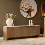tv-meubel Dallas naturel mangohout 165 cm
