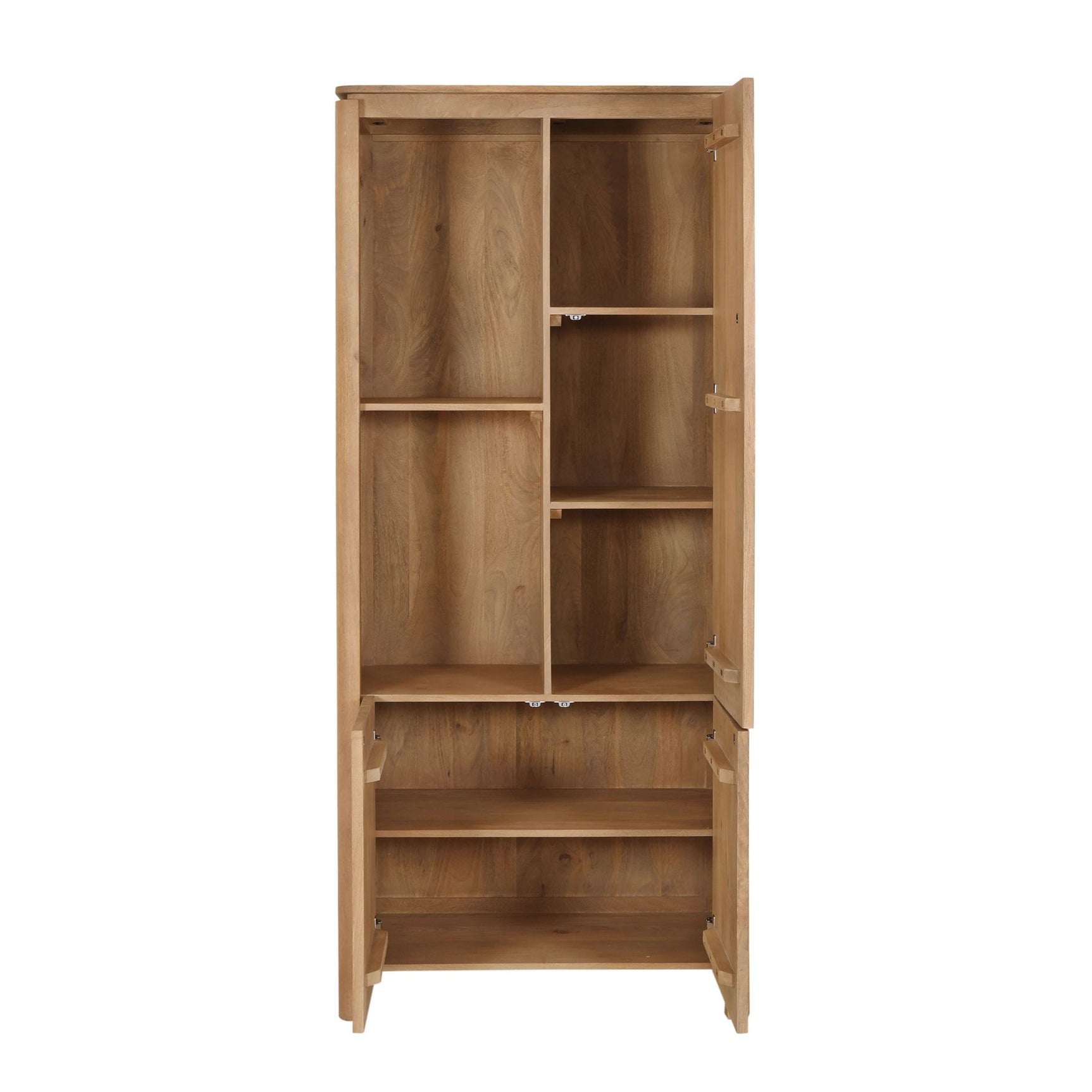 Vakkenkast Links Dallas Naturel Mangohout 90 cm