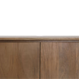 Zwevend tv-meubel Dallas naturel mangohout 210 cm