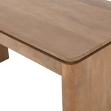 Bureau Dallas Naturel Mangohout 130 cm