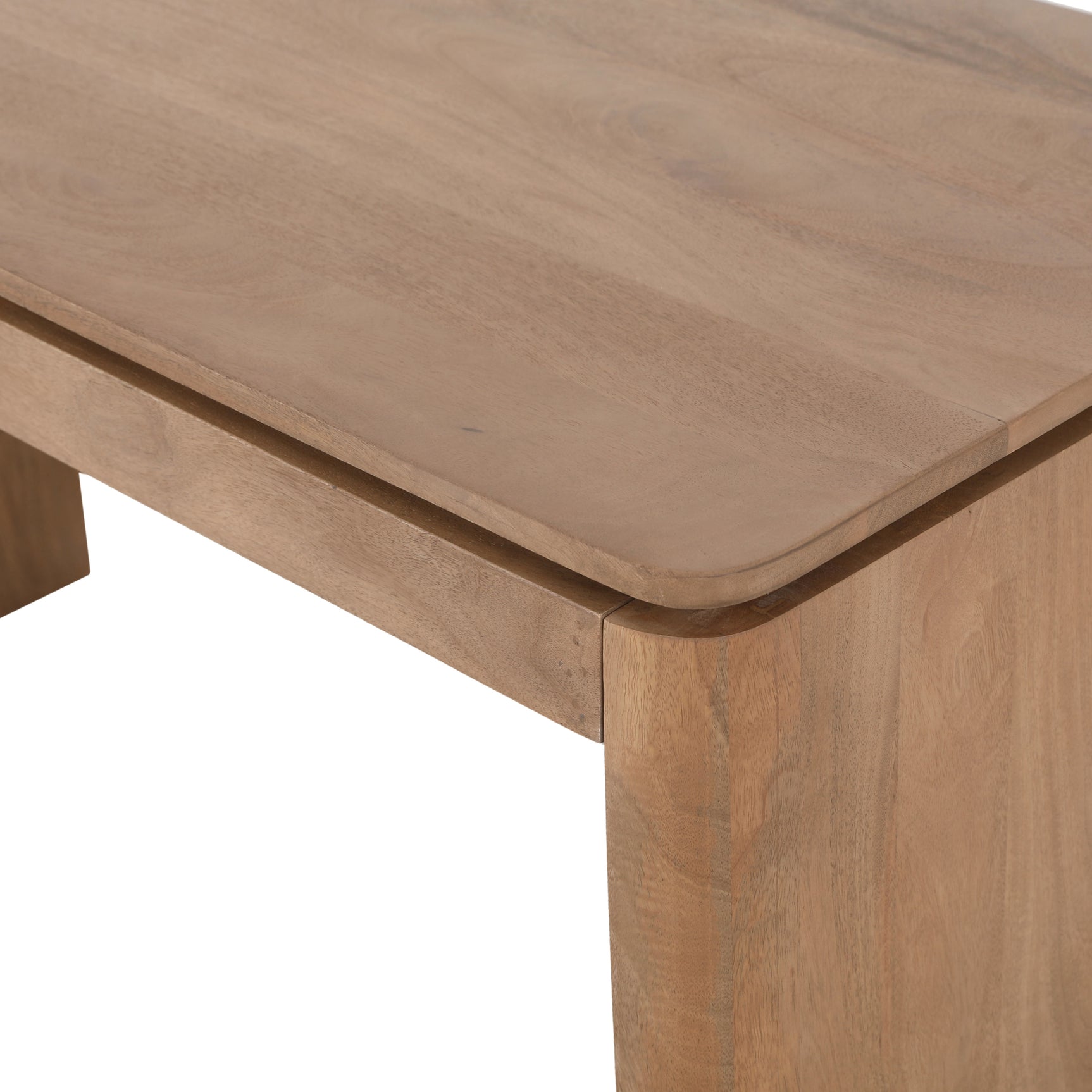 Bureau Dallas Naturel Mangohout 130 cm