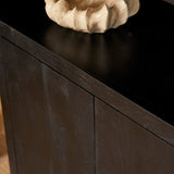 Boekenkast Brussel Zwart | 90 cm