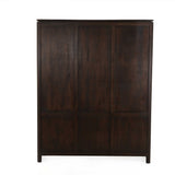 Vakkenkast XL Dallas Bruin Mangohout 160 cm