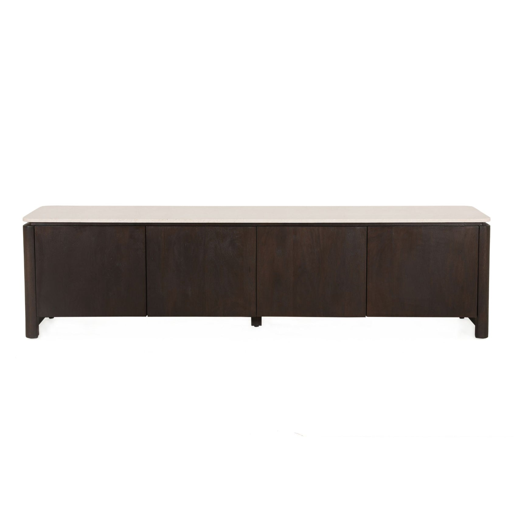 Tv-meubel Dallas bruin mangohout 210 cm