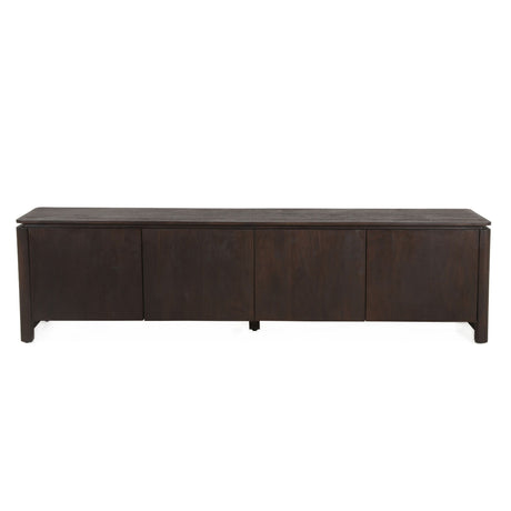 Tv-meubel Dallas bruin mangohout 210 cm