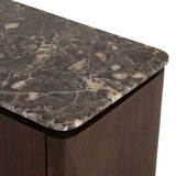 Tv-meubel Dallas bruin mangohout 210 cm