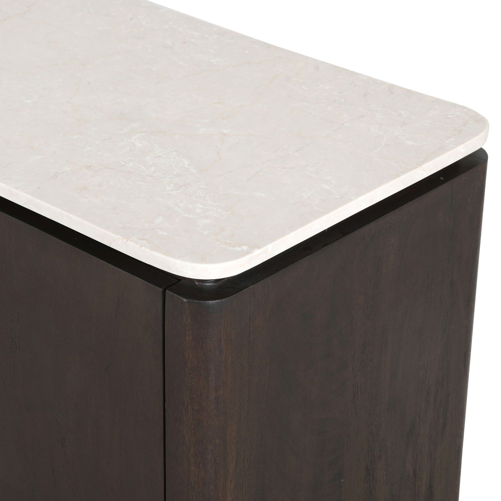 Tv-meubel Dallas bruin mangohout 210 cm
