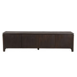 Tv-meubel Dallas bruin mangohout 210 cm