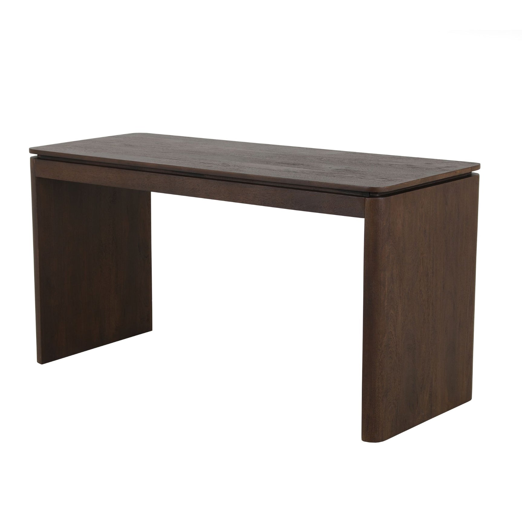Bureau Dallas Bruin Mangohout 130 cm