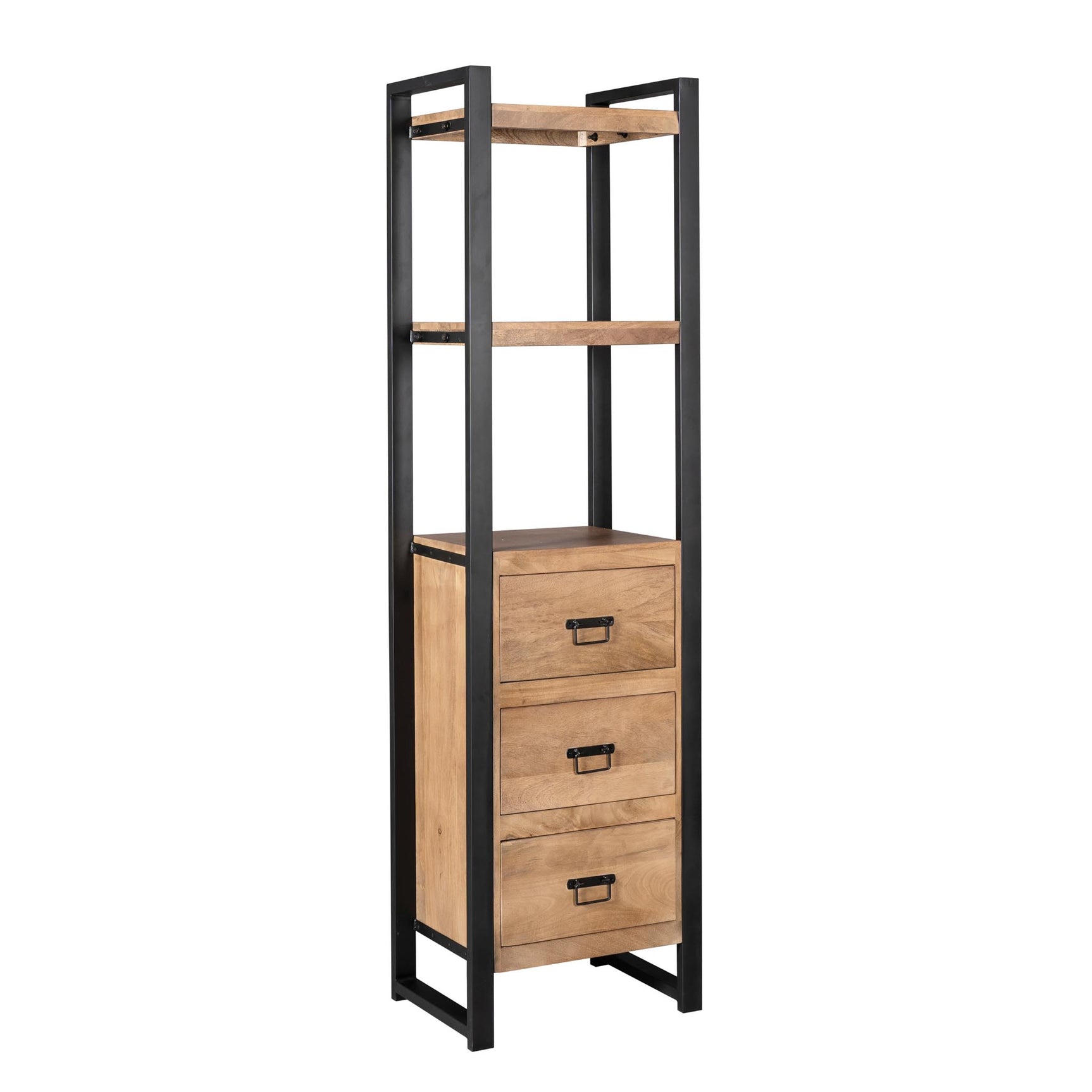 Boekenkast Britt | 55 cm | drie lades