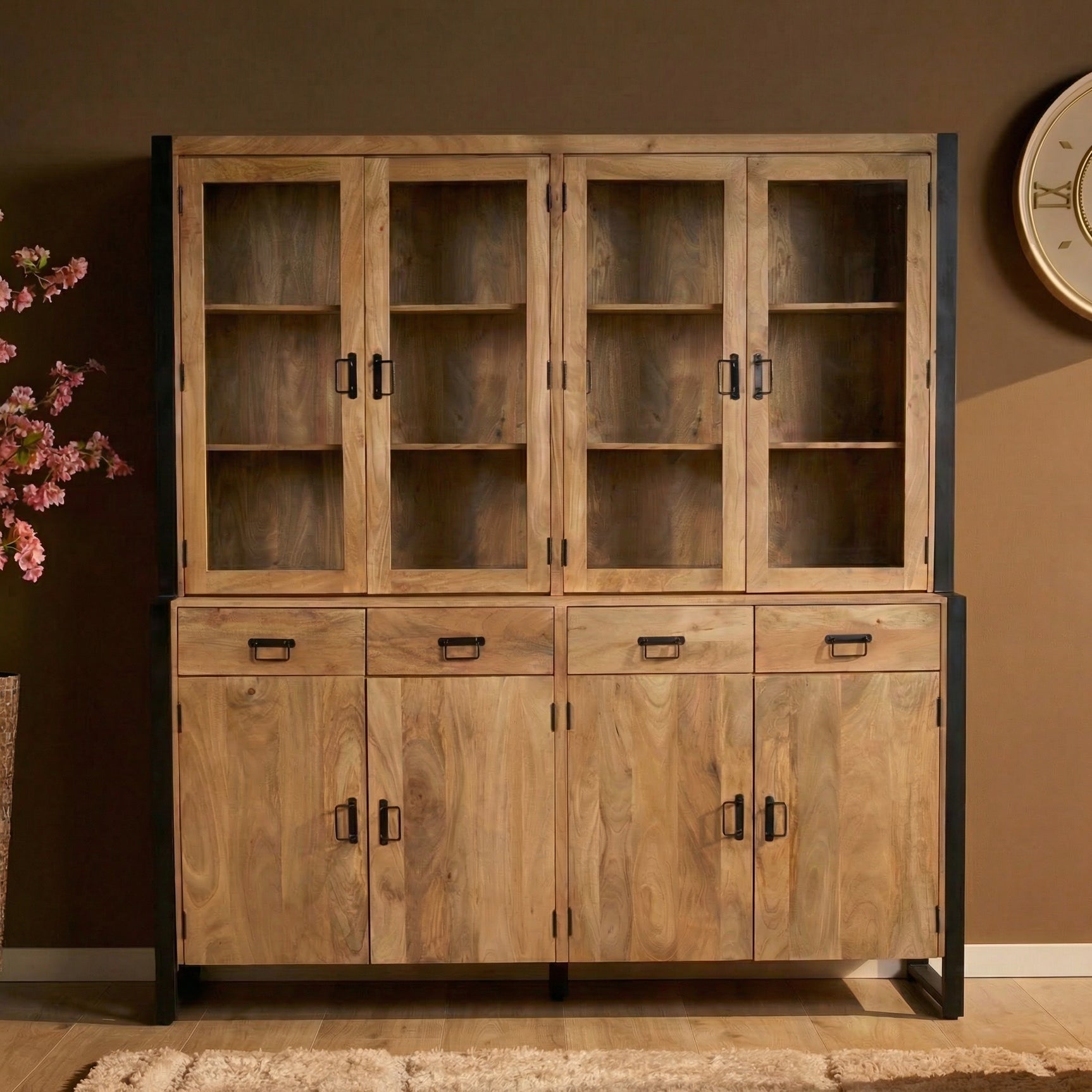 Vitrinekast Britt XXL | 200 cm