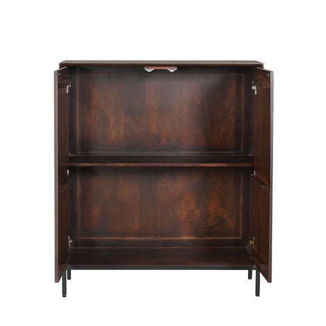 Kabinetkast Madison bruin mangohout 100 cm