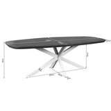 Eettafel Madison Naturel | 240 cm | Deens ovaal