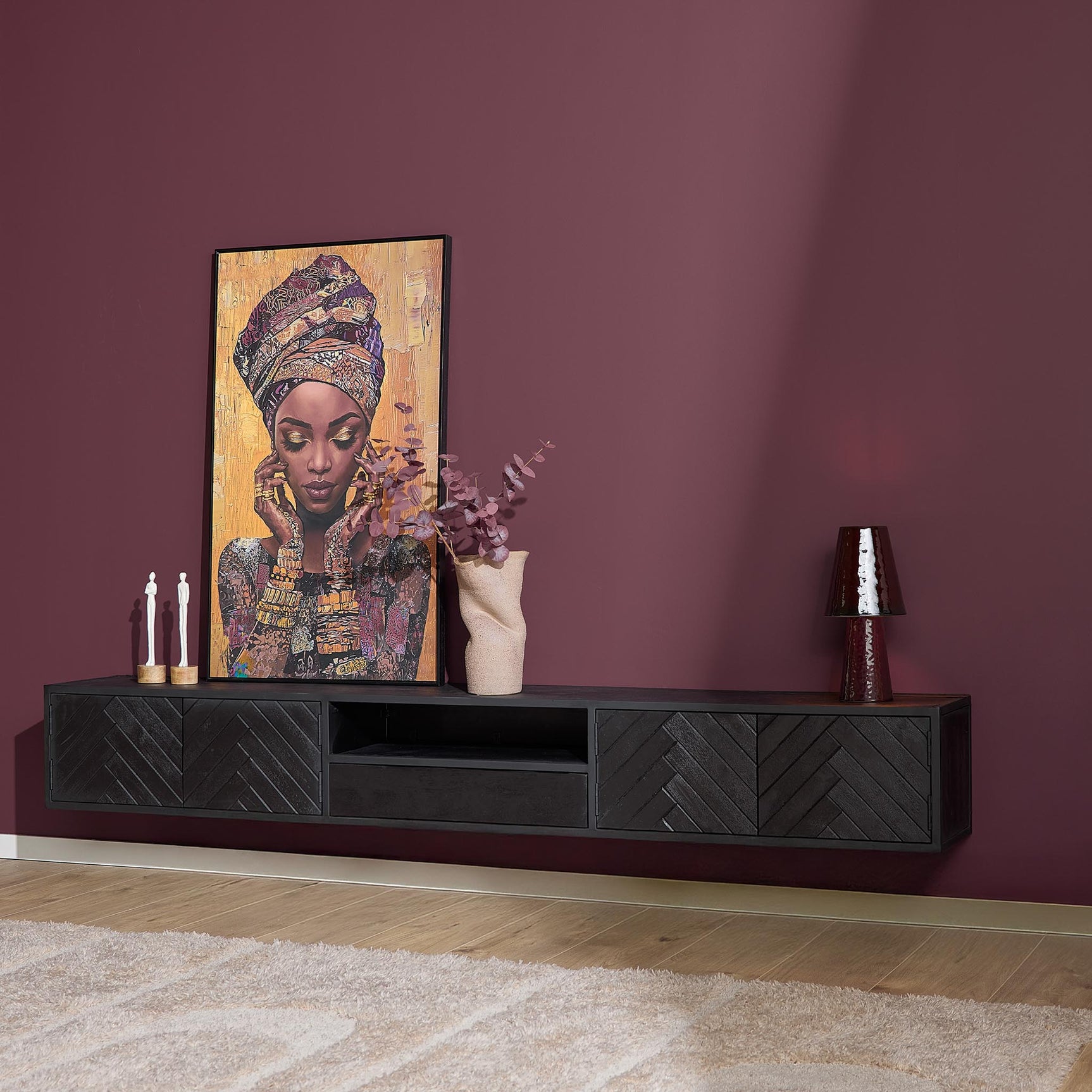 Zwevend tv meubel New York | 200 cm