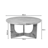 Starfurn - Salontafel Guus Naturel Mangohout 80 cm