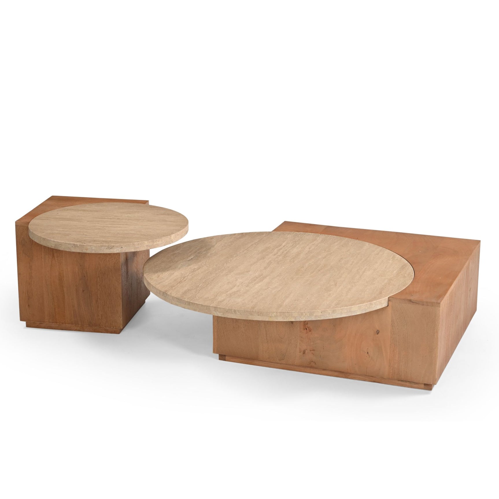 Salontafel Numa Naturel Travertin 103 cm