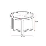 Starfurn - Salontafel Morris | 75 cm