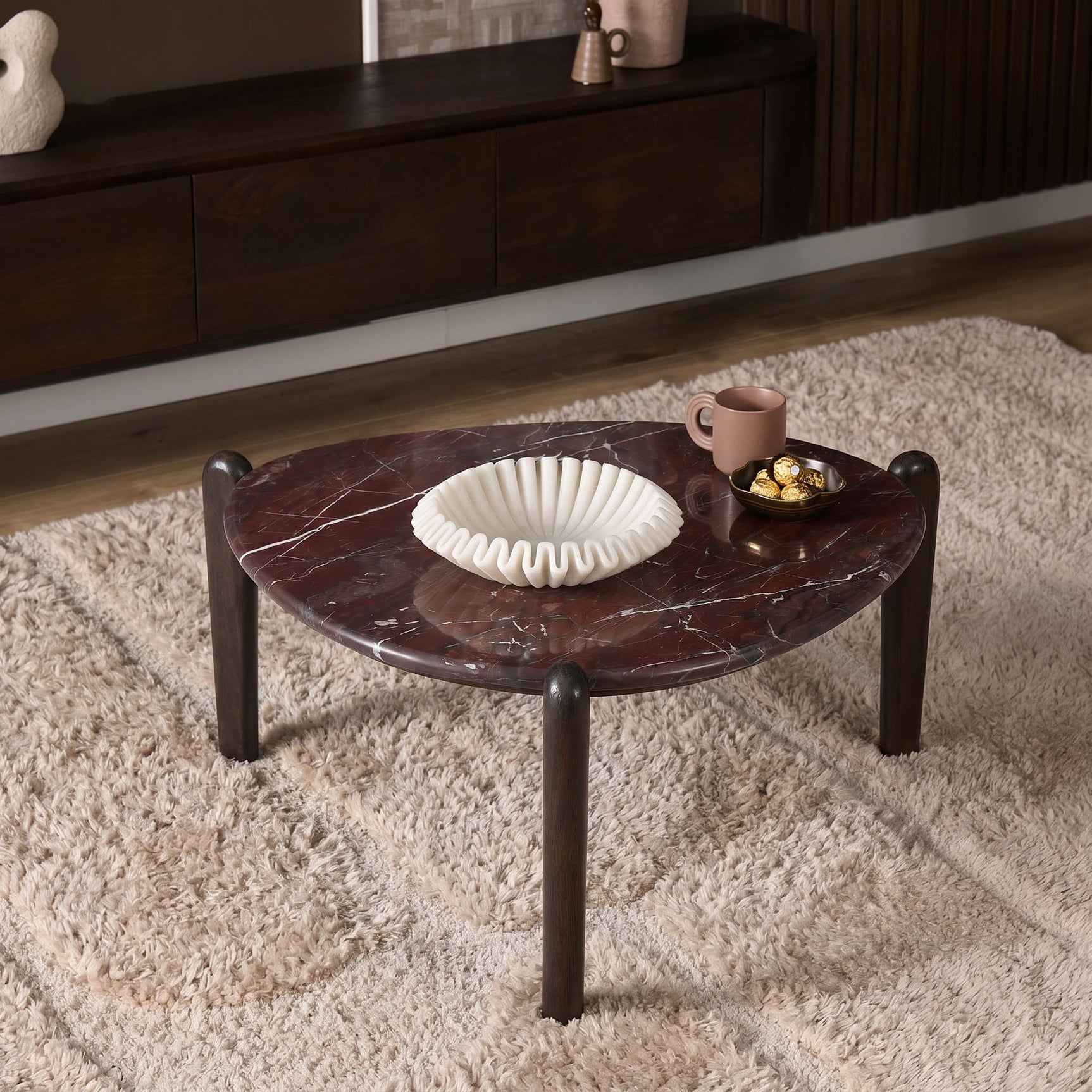 Salontafel Alva Marmer 85 cm