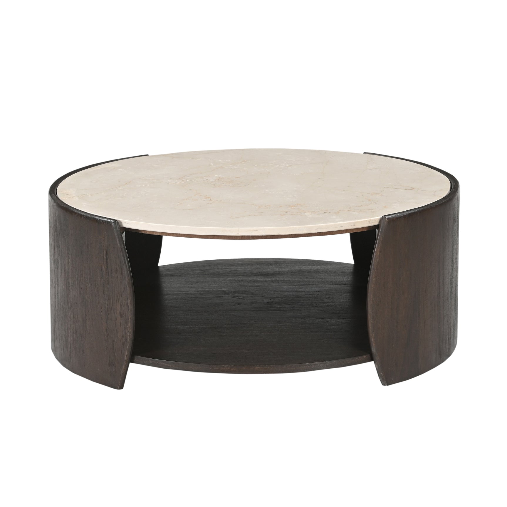 Salontafel Rune Botticino marmer 80 cm