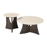 Bijzettafel Milo Botticino Marmer 50 cm