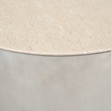 Salontafel Zeli Botticino marmer 45 cm