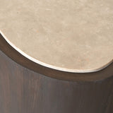 Bijzettafel Lume marmer 71 cm