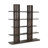 Boekenkast Finn van mangohout, bruin, 180 cm