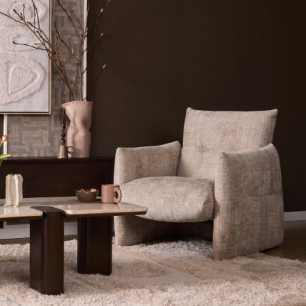 Fauteuil Lois beige