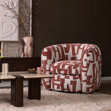 Fauteuil Rosa rood