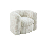 Fauteuil Rosa gebroken wit