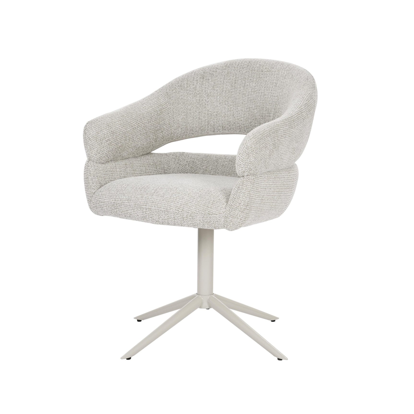 Draaibare eetkamerstoel Lily Beige