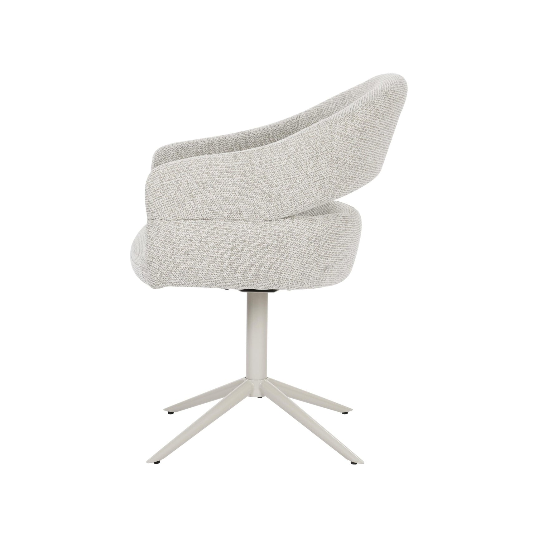 Draaibare eetkamerstoel Lily Beige
