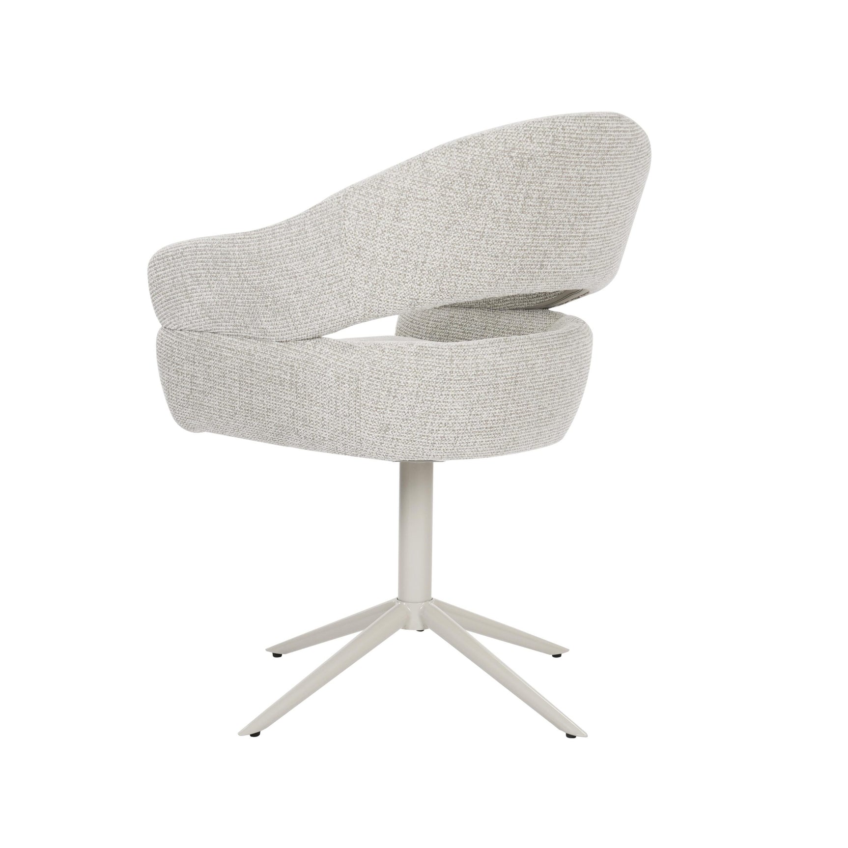 Draaibare eetkamerstoel Lily Beige