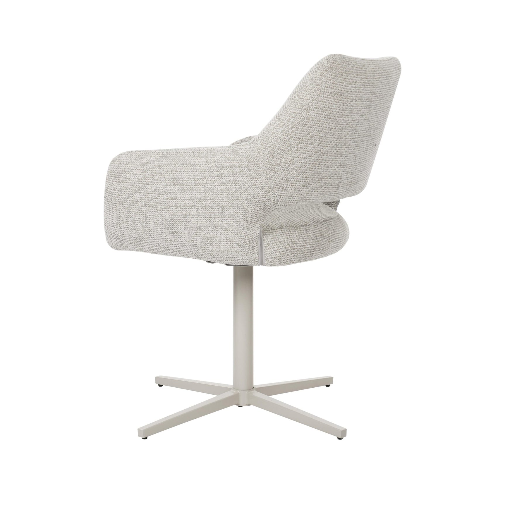 Draaibare eetkamerstoel Lux Beige