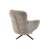 Draaibare Fauteuil Nena Bruin